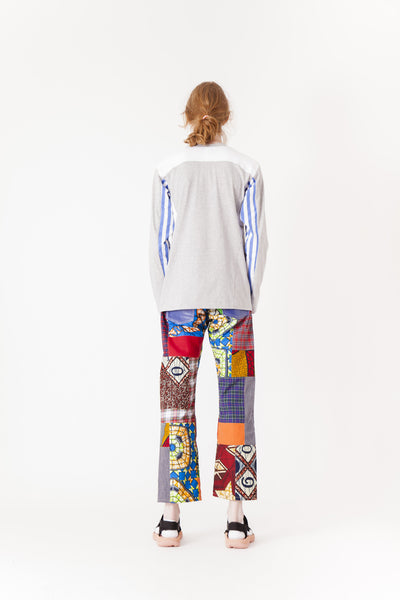Mixed Stripe Long Sleeve T-Shirt