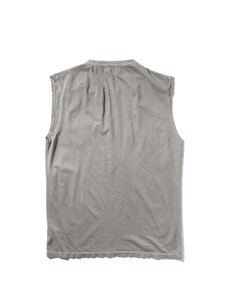 Oversized Sleeveless Pocket Tee