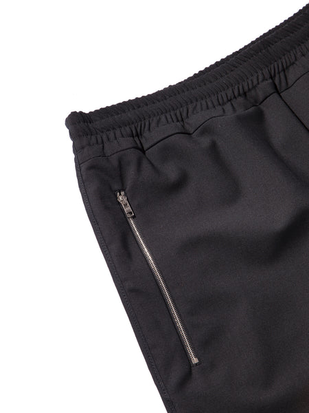 Virgin Wool Zipper Shorts